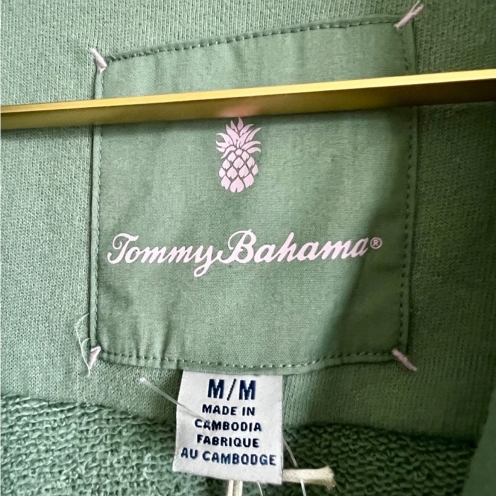 Tommy Bahama Marina Del Mar Peacoat Tropical Fern Cotton Jacket NWT Sz Med and S - Picture 9 of 15